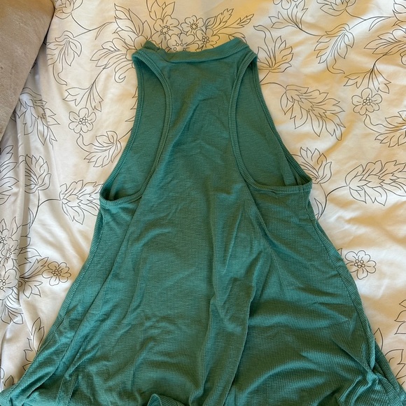 Free people teal blue tank / tunic xs - Picture 3 of 3